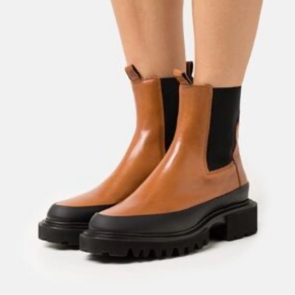 All Saints Harley Lug Sole Chelsea Boot